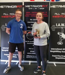 Beata Banas - Best Female Lifter and Overall Champion